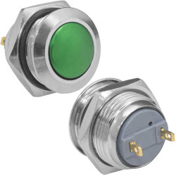GQ16B-10/J/G/N off-(on), Кнопка антивандальная
