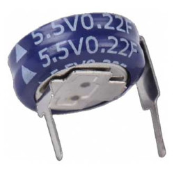 SE-5R5-D474VYH3E 0.47F 5.5V, Ионистор 0.47Ф, 5.5В