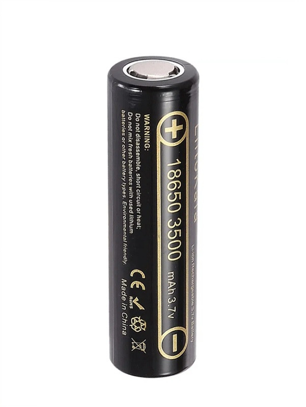 Аккумулятор Liitokala 18650Lii-35A Li-ion, 3.7В, 3500mAh - изображение 1