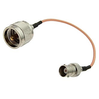 SL16-J-1.5-RG316-15CM-BNC-K-1.5, Переходник антенный UHF-P/BNC-J - изображение 1