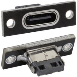 USB3.1 24PF XH2.54-002, Разъем USB 3.1 TYPE-C на корпус