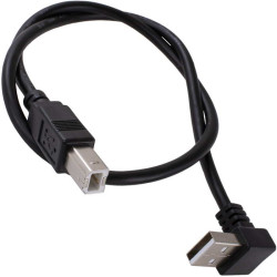 USB2.0 A(m)angle-USB B(m) B 0.5m, Компьютерный шнур