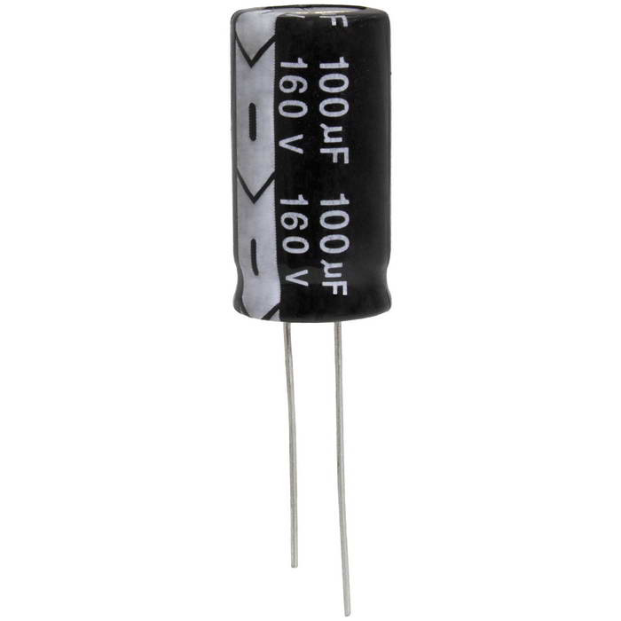 100 UF 160V 105*C 13*25 (JWCO), Конденсатор - изображение 1