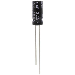 2.2 UF 100V 105*C 5*11 (JWCO), Конденсатор