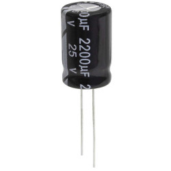 2200 UF 25V 105*C 13*21 (JWCO), Конденсатор