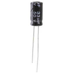33 UF 50V 105*C 6,3*12 (JWCO), Конденсатор