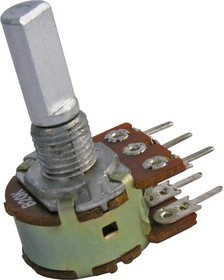 16K2 F, 2x50 кОм, Резистор переменный