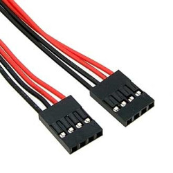 BLS-4x2 AWG26, Провод-перемычка "мама-мама" 0,3 м