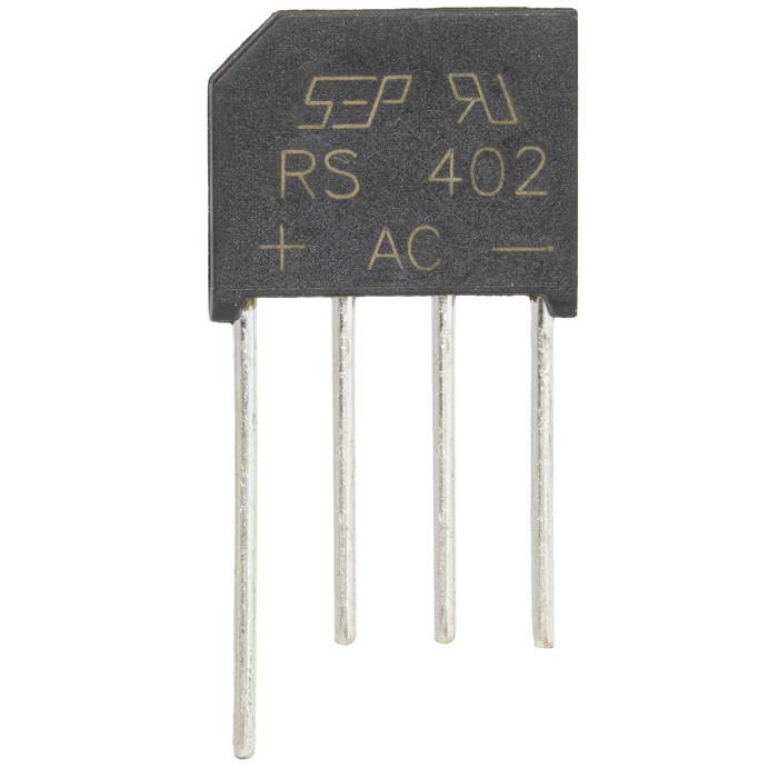 RS402, Диодный мост - изображение 1
