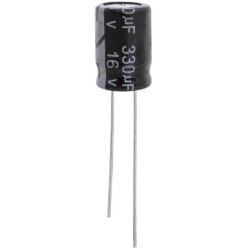330 UF 16V 105*C 8*12 (JWCO), Конденсатор