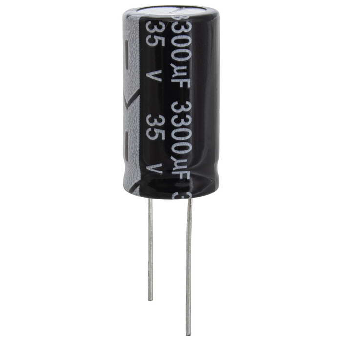3300 UF 35V 105*C 16*30 (JWCO), Конденсатор - изображение 1