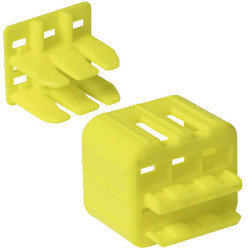 70613Y-2-21/11 yellow insert, Разъем