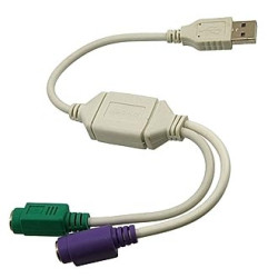 ML-A-040, Переходник (преобразователь) USB в PS/2
