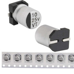 10 uF 25 V 105C 4*5.4 VT, Конденсатор