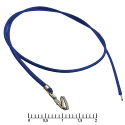 HU 2,54 mm AWG26 0,3m blue, Разъем