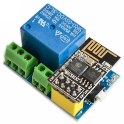 Relay Shield, Модуль реле 1-канальный на ESP8266 ESP-01S с Wi-Fi