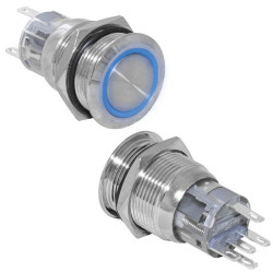 LAS2-AGQ-11E/B/N on-(on), Кнопка антивандальная