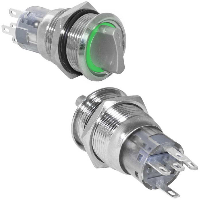 LAS2-AGQ-11X/21/G/N on-on, Кнопка антивандальная - изображение 1
