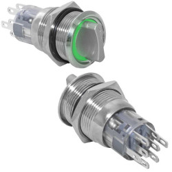 LAS2-AGQ-11X/31/G/N on-on, Кнопка антивандальная