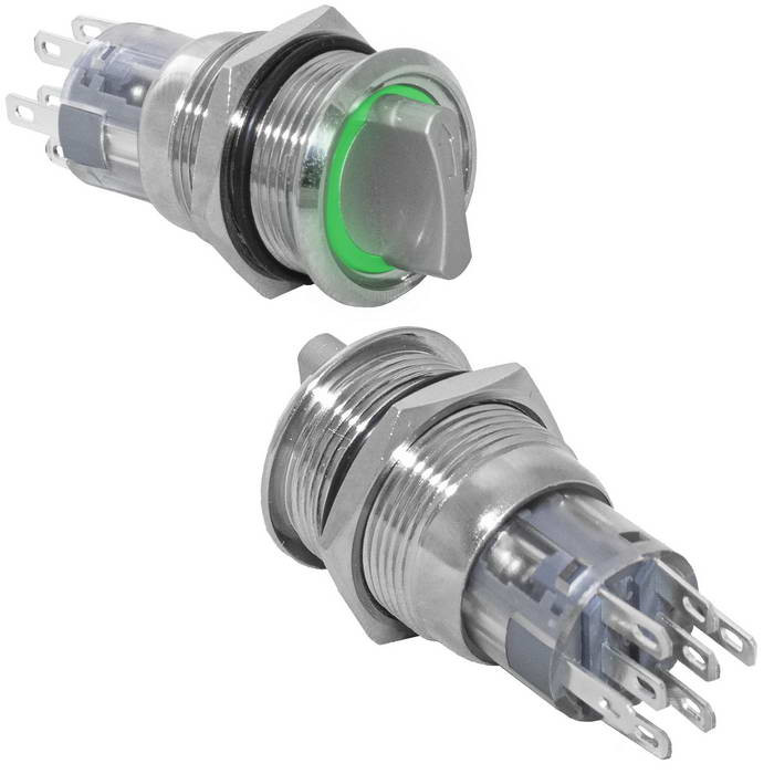 LAS2-AGQ-11X/31/G/N on-on, Кнопка антивандальная - изображение 1