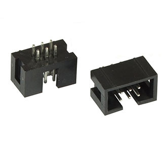BH-06 (IDC-06MS), Вилка прямая шаг 2.54мм - изображение 1
