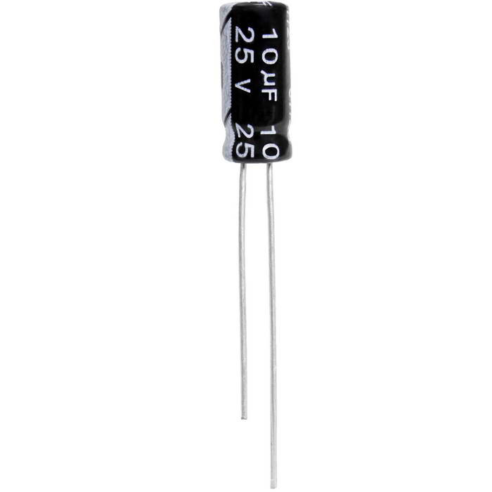 10 UF 25V 105*C 5*11 (JWCO), Конденсатор - изображение 1
