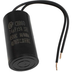 CBB60 16uF 450V WIRE (SAIFU), Конденсатор