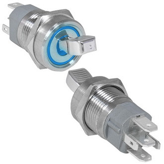 RT-S6-12B, Микротумблер ON-OFF 250B/3A - изображение 1