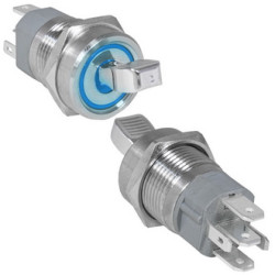 RT-S6-12B, Микротумблер ON-OFF 250B/3A