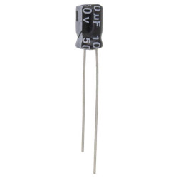 10 UF 50V 105*C 5*7 (JWCO), Конденсатор