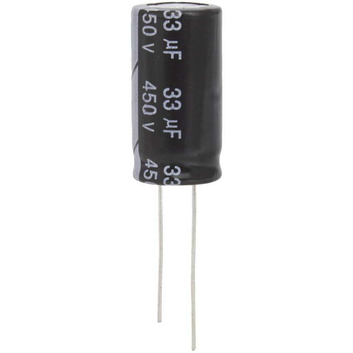 33 UF 450V 105*C 13*25 (JWCO), Конденсатор - изображение 1