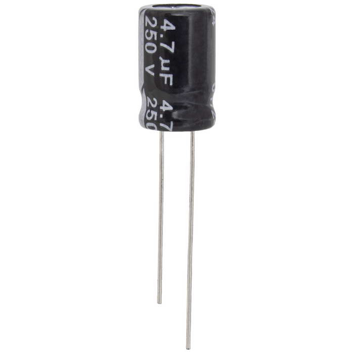 4.7 UF 250V 105*C 6*12 (JWCO), Конденсатор - изображение 1