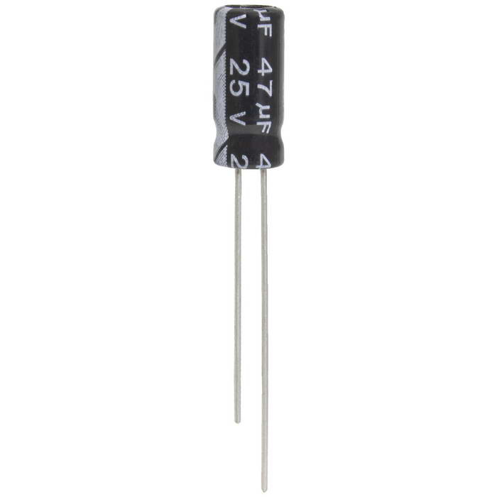 47 UF 25V 105*C 5*11 (JWCO), Конденсатор - изображение 1
