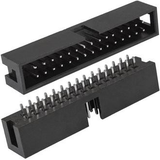 BH-30 (IDC-30MS), Вилка прямая шаг 2,54мм - изображение 1