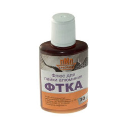 Флюс ФТКА (для пайки алюминия), флакон, 30 мл