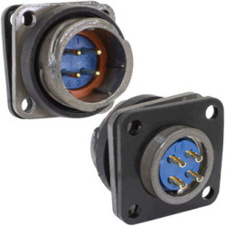 FQ18-4pin ZJ, Вилка на блок, 4 контакта