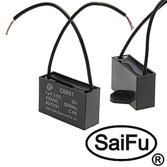 CBB61 1мкФ 630В (SAIFU), конденсатор пусковой - изображение 1