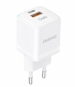 Сетевое зарядное устройство для телефона DUDAO A13Pro 33W 2USB-C + USB-A (быстрая зарядка)