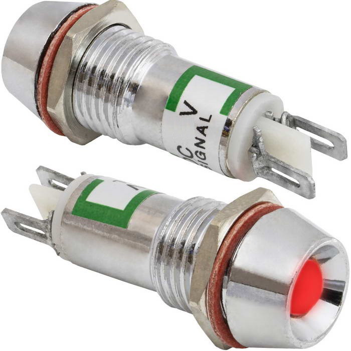 L-616-R 3v (10mm), Светодиод в корусе - изображение 1