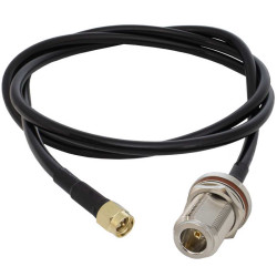 N-JB/SMA-P RG58 100cm, Разъем
