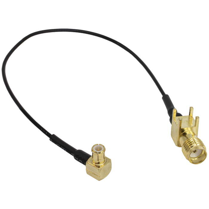 SMA-JKWE/MCX-PR RG1.13 15cm, Разъем - изображение 1