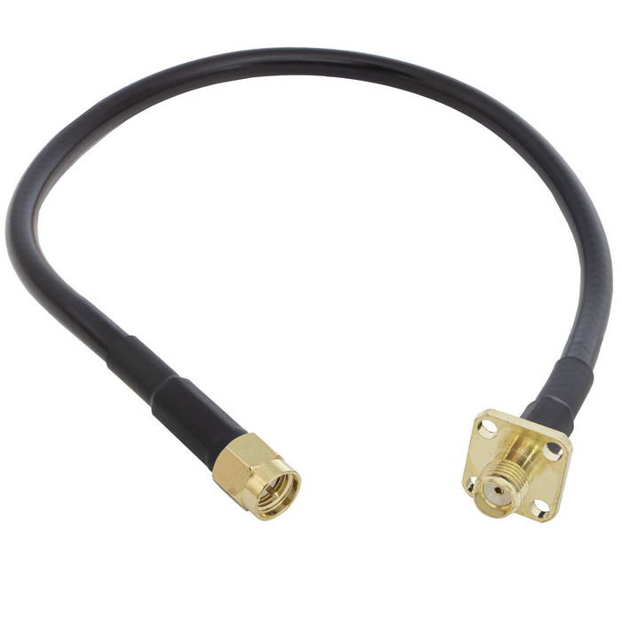 SMA-P/SMA-JKF RG58 30cm, Разъем - изображение 1