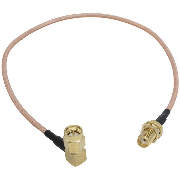 SMA-PR/SMA-JKY RG316 30 cm, Разъем - изображение 1