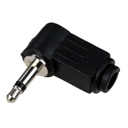 1-054, Разъем Mini-Jack 3.5 мм моно угловой