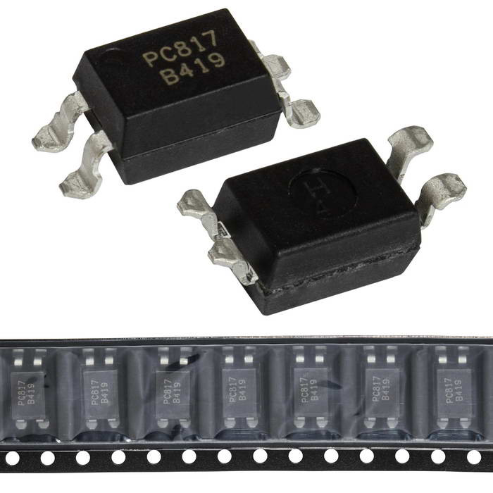 PC817B SMD-4, Оптопара - изображение 1