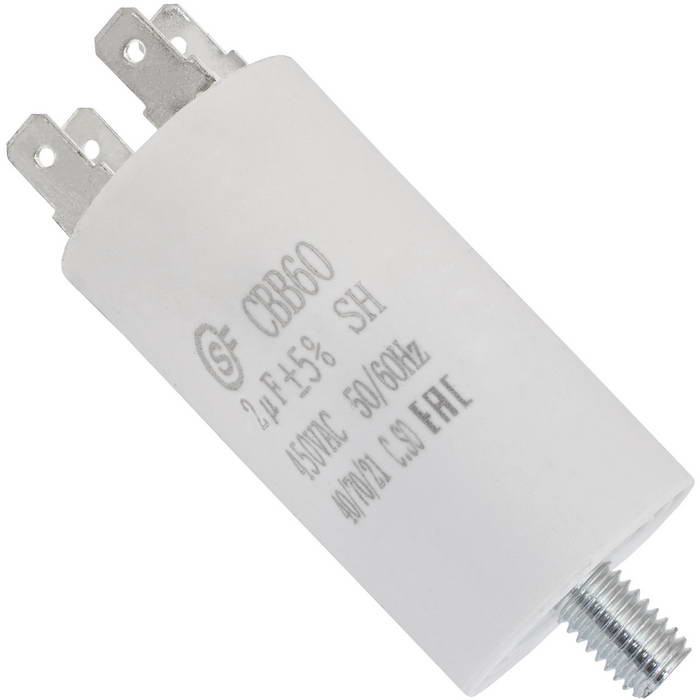 CBB60 2uF 450V SCREW (SAIFU), Конденсатор - изображение 1