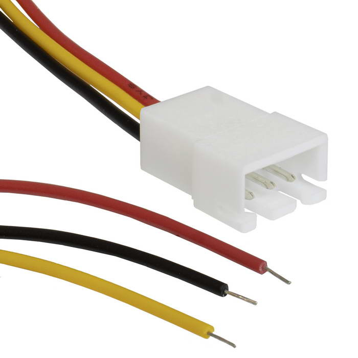 1007 AWG26 2.54mm C3-03M RYB, Межплатный кабель - изображение 1