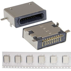 USB3.1 TYPE-C 10PF-075, Разъем USB