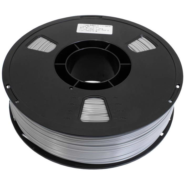 ABS-1.75-GRY-1KG, Филамент - изображение 1
