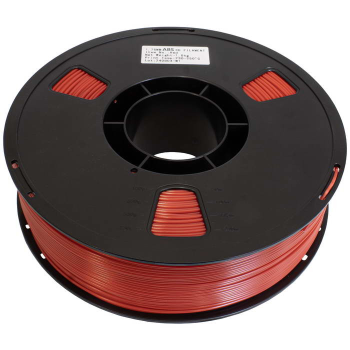 ABS-1.75-RED-1KG, Филамент - изображение 1